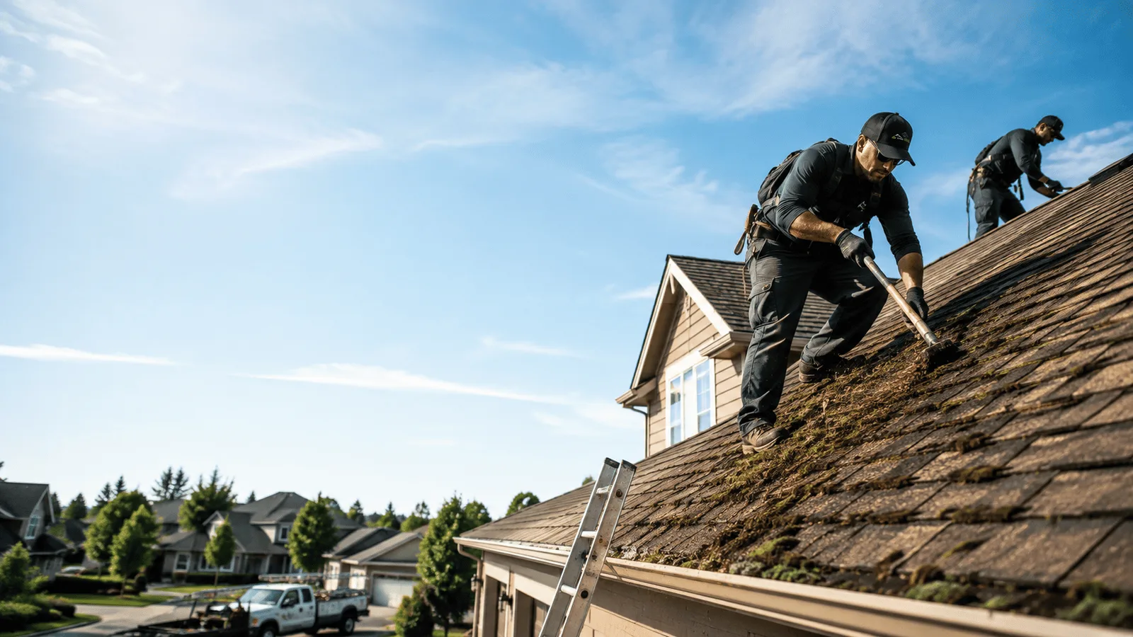 Roof Moss Removal in Burgin, KY near me